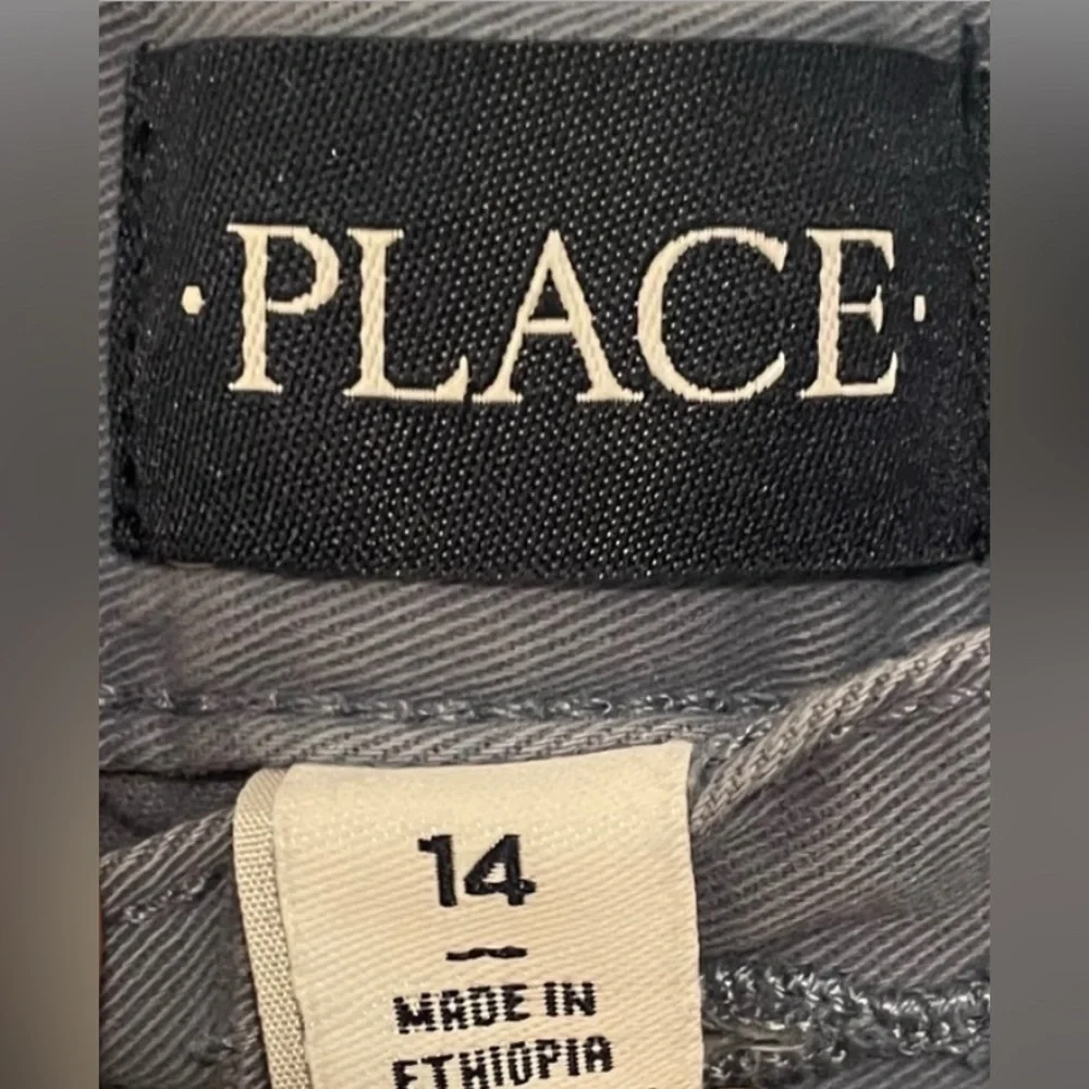 The Children’s Place Boys Cotton Chino Blue Shorts Size 14, New Condition